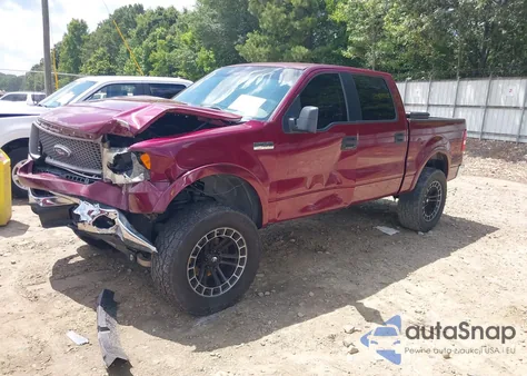 2006 Ford F150 Supercrew из США, поврежденный, VIN 1FTPW14V56KC58391